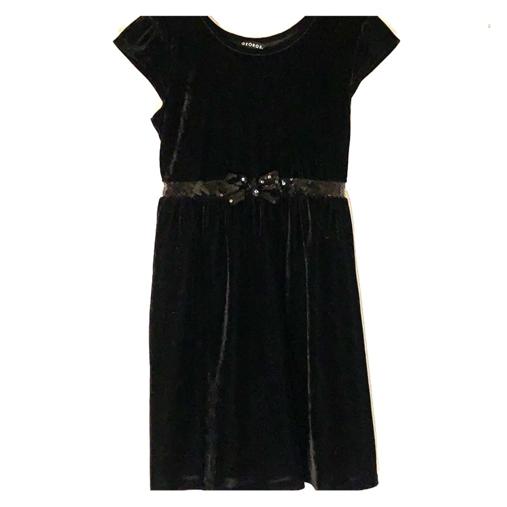 Girls black dress size 10-12